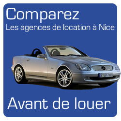 Prenez le temps de comparer les offres de location de voiture  Nice